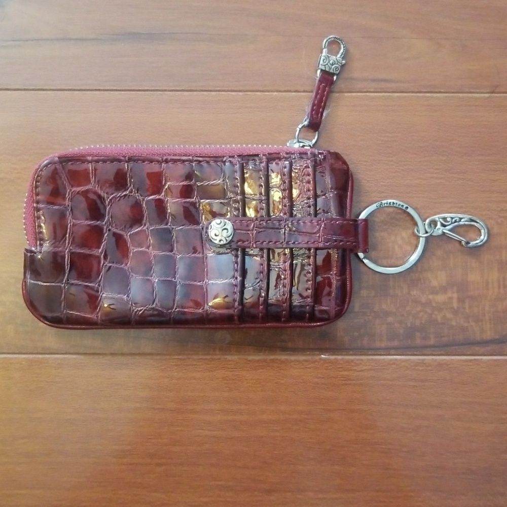 Brighton Zip ID Wallet with Key Ring